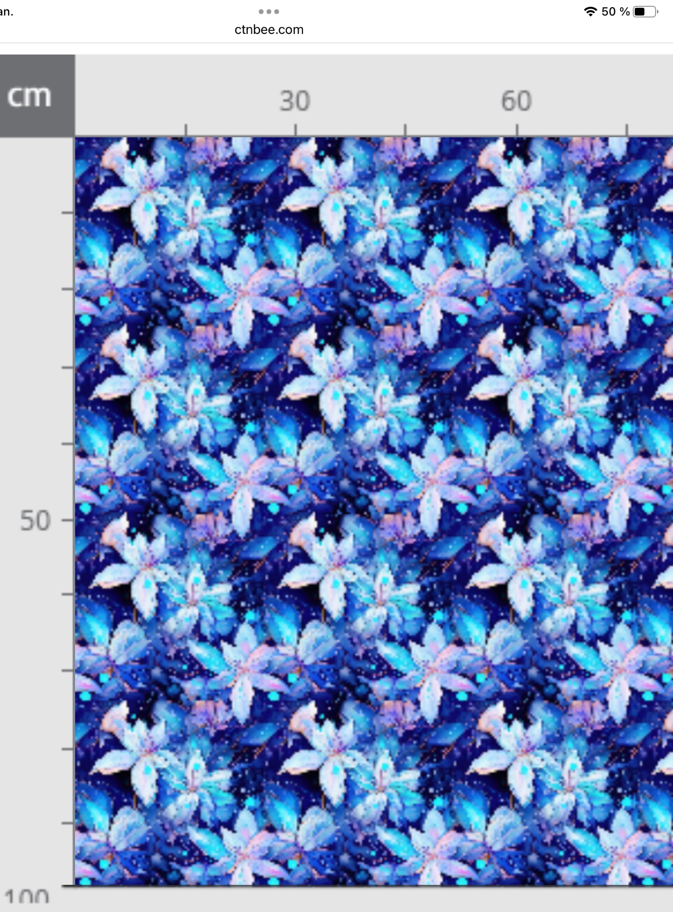 Lila Neon Blumen Dauervorbestellung